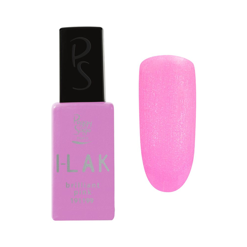 PEGGY SAGE 191199 I-LAK SOAK OFF GEL POLISH BRILLIANT PINK 11ML