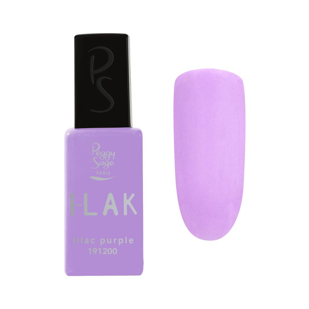 PEGGY SAGE 191200 I-LAK SOAK OFF GEL POLISH LILAC PURPLE 11ML