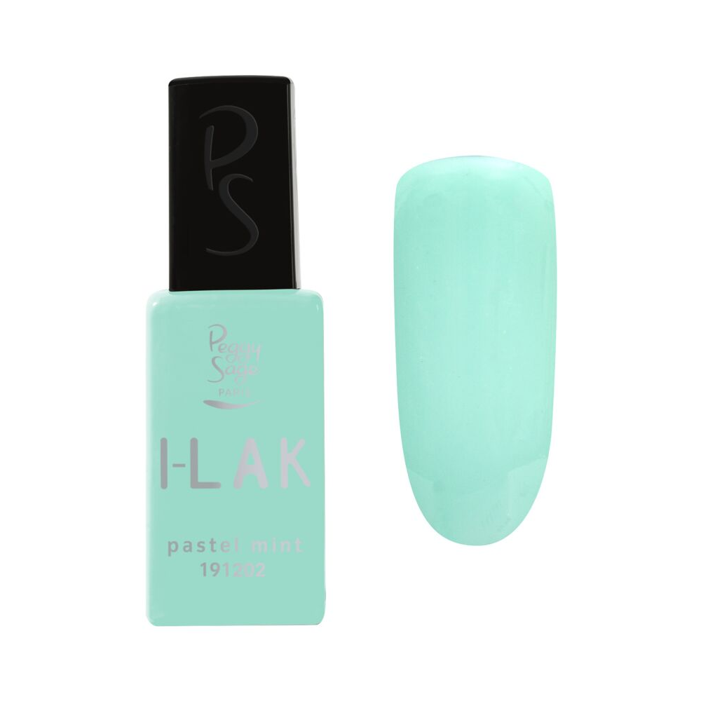 PEGGY SAGE 191202 I-LAK SOAK OFF GEL POLISH PASTEL MINT 11ML