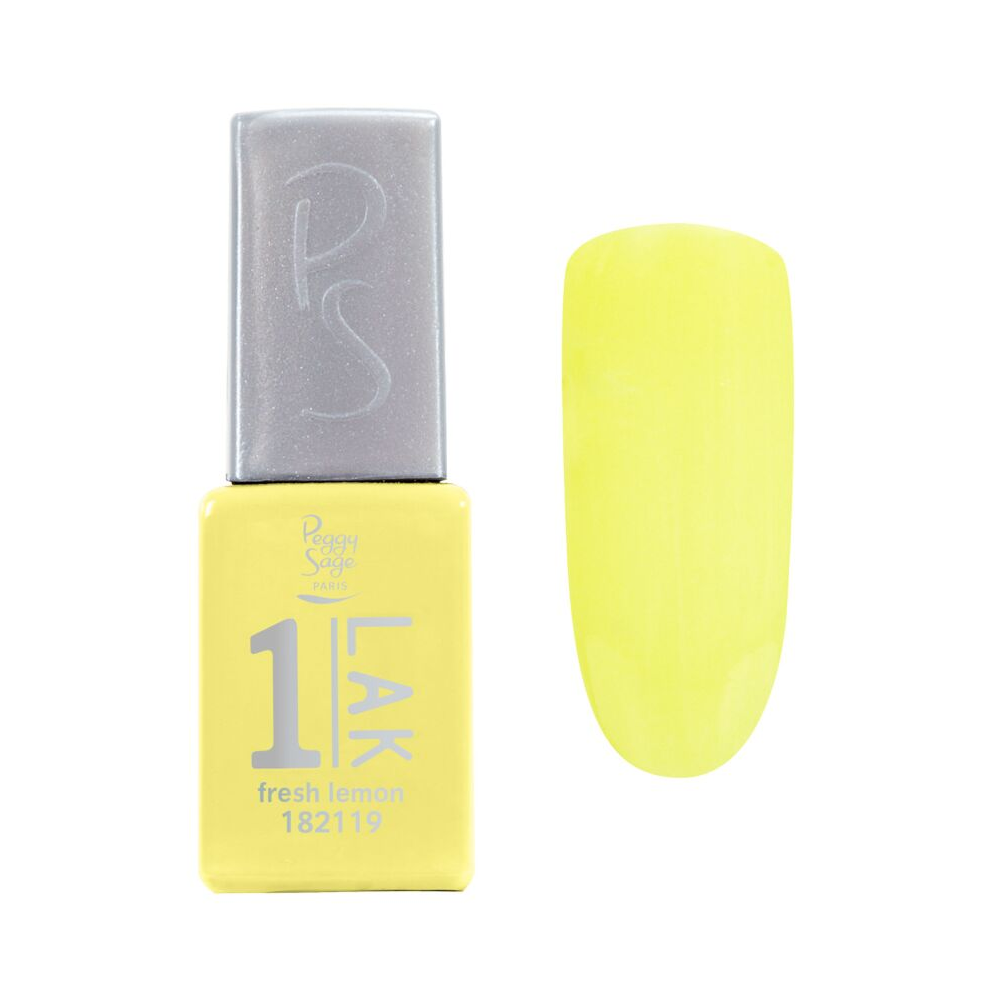 PEGGY SAGE 182119 ONE-LAK 1-STEP GEL POLISH FRESH LEMON 5ML