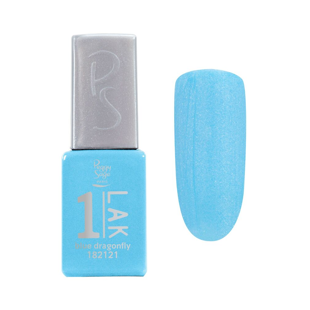 PEGGY SAGE 182121 ONE-LAK 1-STEP GEL POLISH BLUE DRAGONFLY 5ML