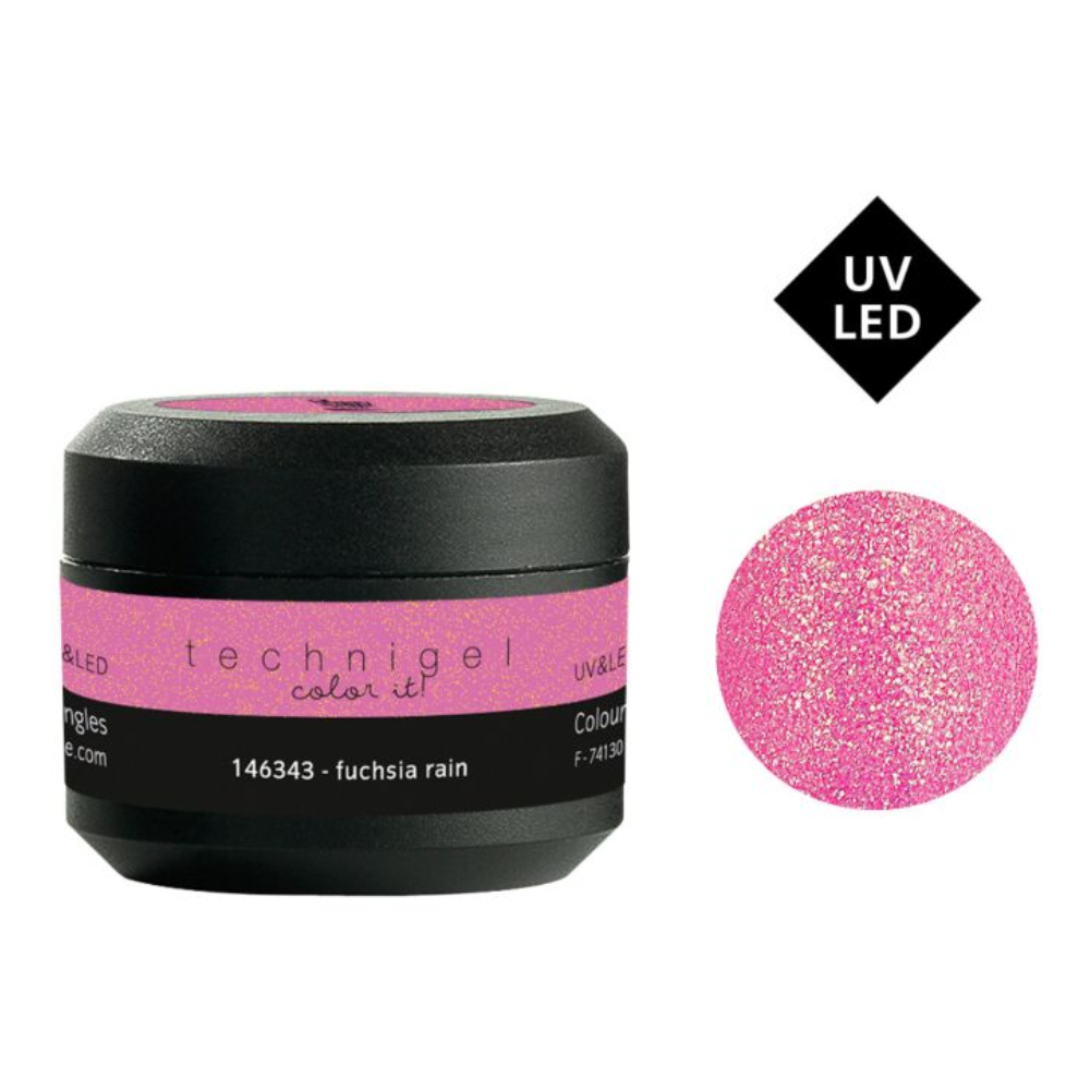 PEGGY SAGE 146343 GEL UV/LED COLORATO PER UNGHIE FUCHSIA RAIN 5GR