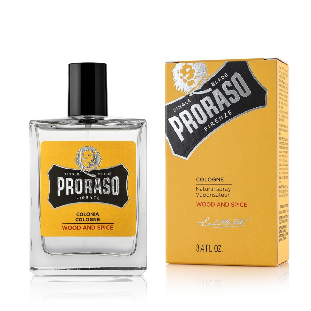 PRORASO COLONIA WOOD AND SPICE 100ML ARANCIO