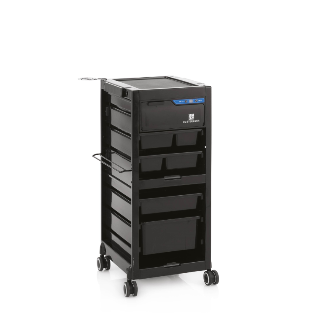 XANITALIA 370.545 CARRELLO IGIENIZZATORE NEW YORK UV PRO BLACK