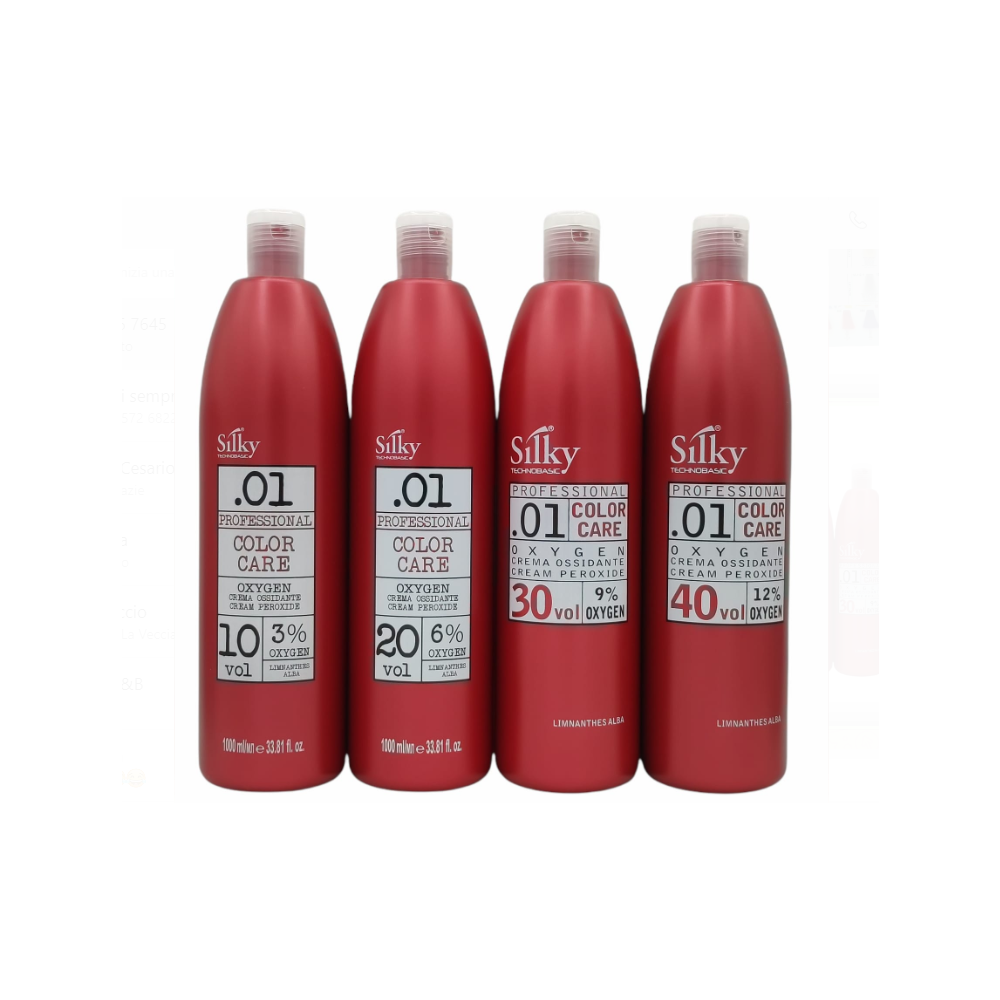 SILKY 01 COLOR CARE OXYGEN OSSIGENO 1000ML
