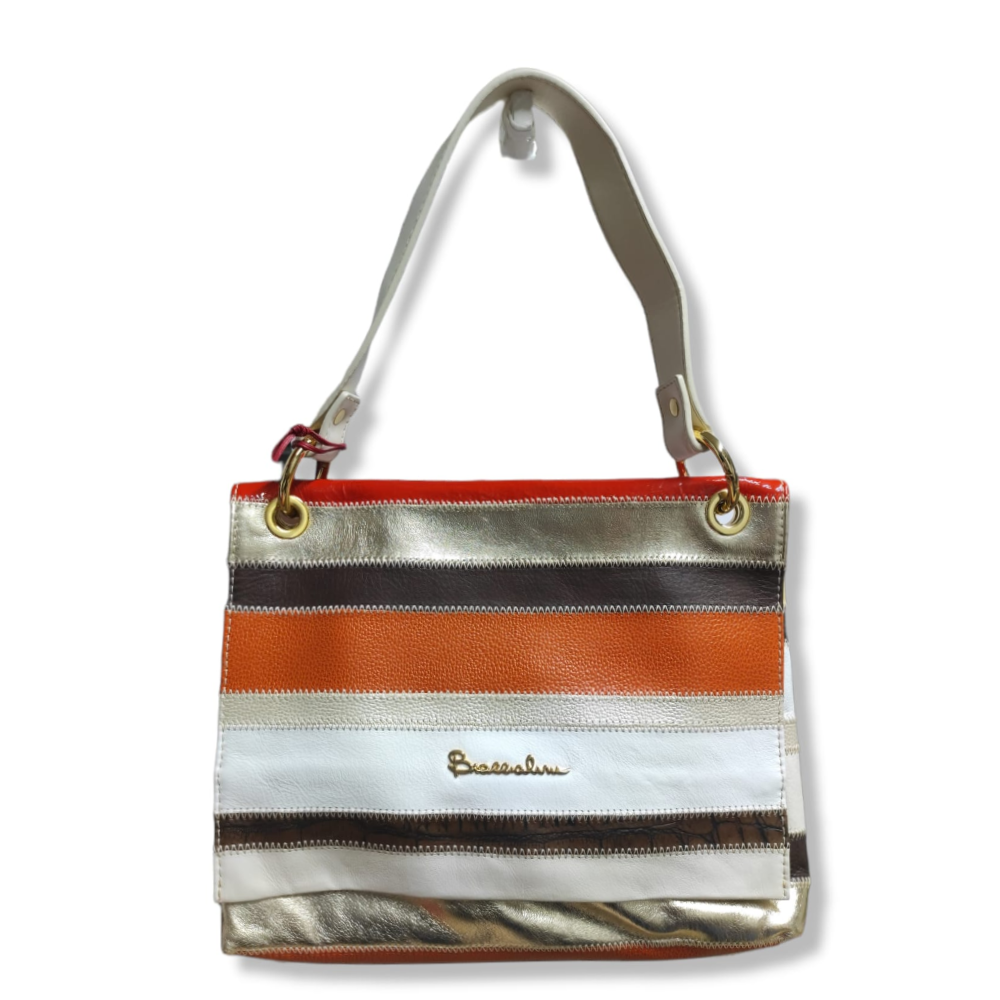 BRACCIALINI BORSA NIGER ARANCIO B7642