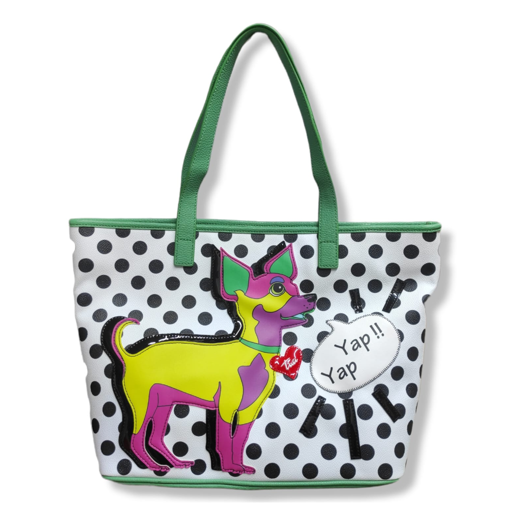 BRACCIALINI BORSA POPDOG ECOPELLE B10363