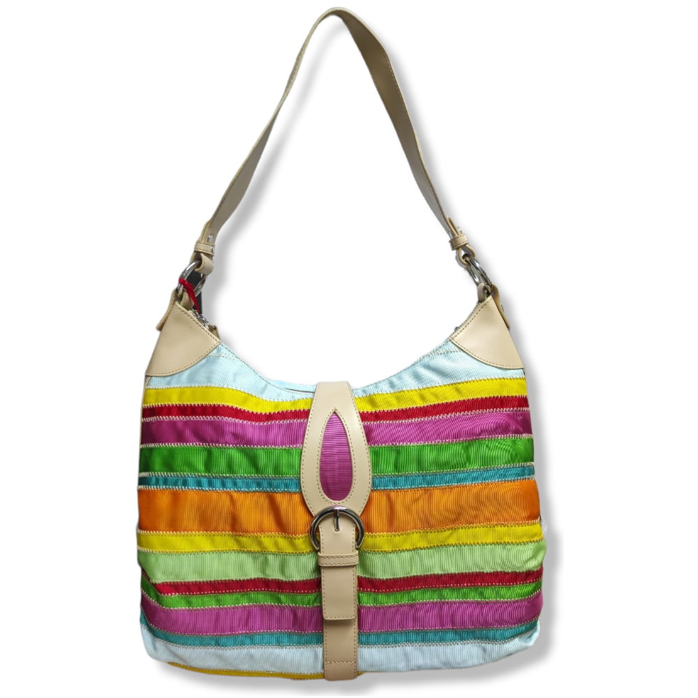 BRACCIALINI BORSA GRIFONE BEIGE MULTICOLOR B3585