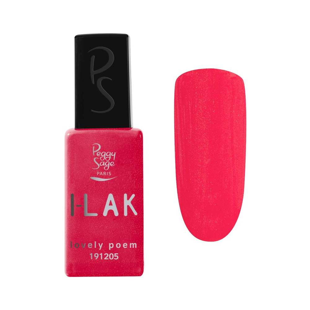 PEGGY SAGE 191205 I-LAK SOAK OFF GEL POLISH LOVELY POEM 11ML