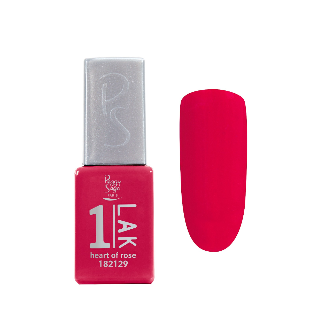 PEGGY SAGE 182129 ONE-LAK 1-STEP GEL POLISH HEART OF ROSE 5ML