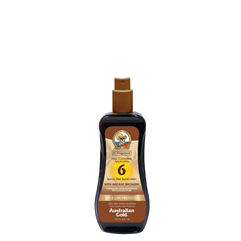 AUSTRALIAN GOLD GEL SPRAY SOLARE SPF6 237ML AGCF25072