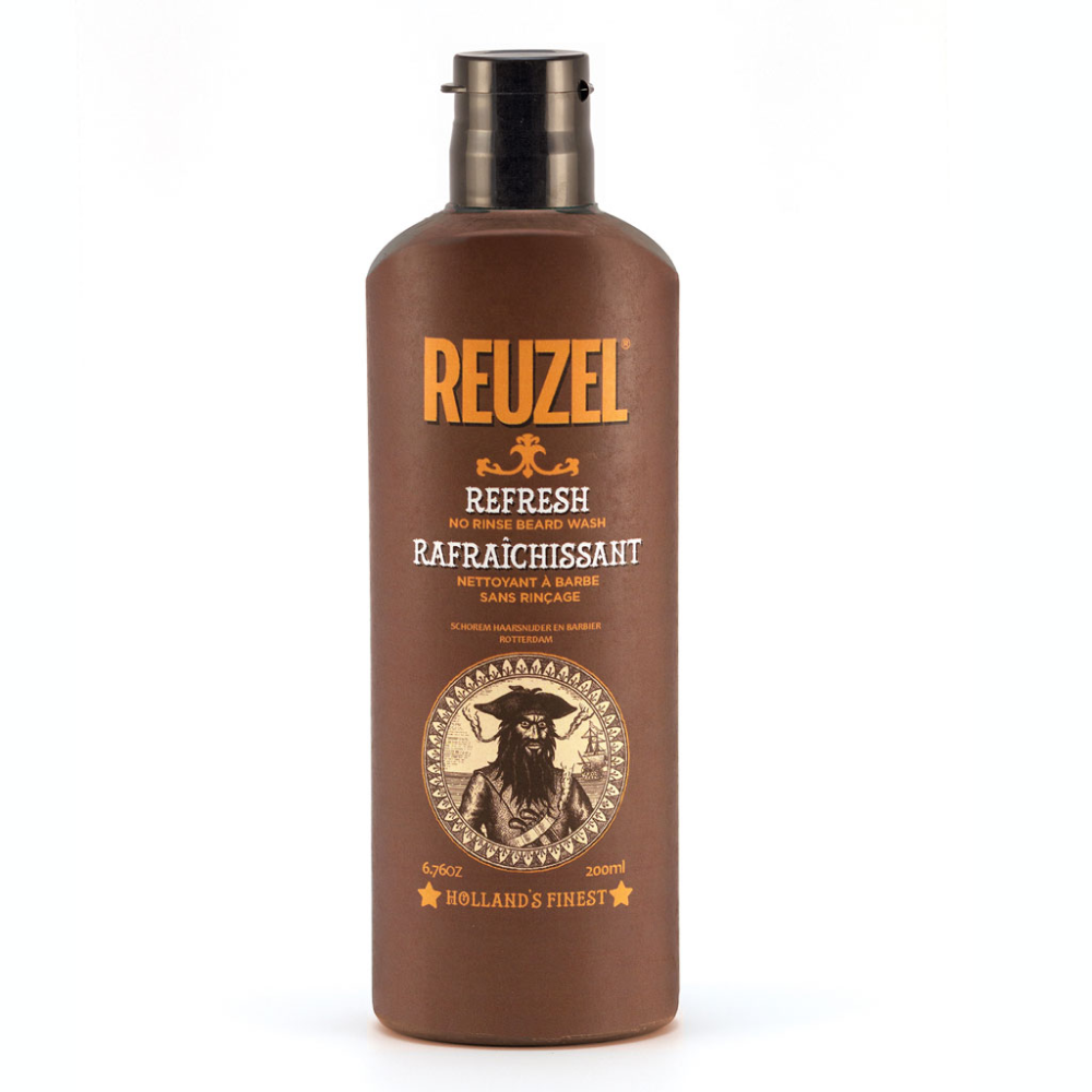 REUZEL REFRESH NO RINSE BEARD WASH 200ML 39749