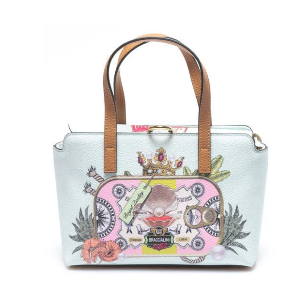 BRACCIALINI BORSA BRITNEY B13151 CELESTE 204