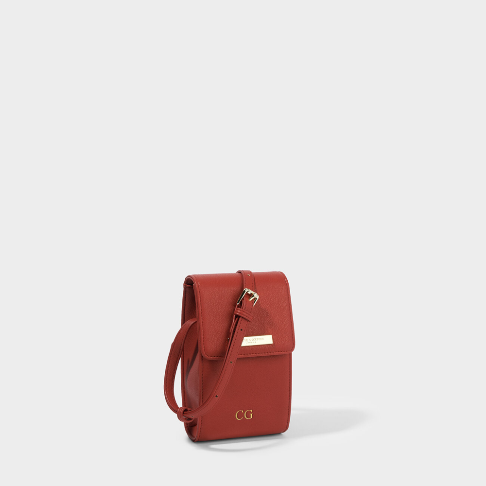 KATIE LOXTON TRACOLLA TAYLOR CROSSBODY BAG RED KLB1818