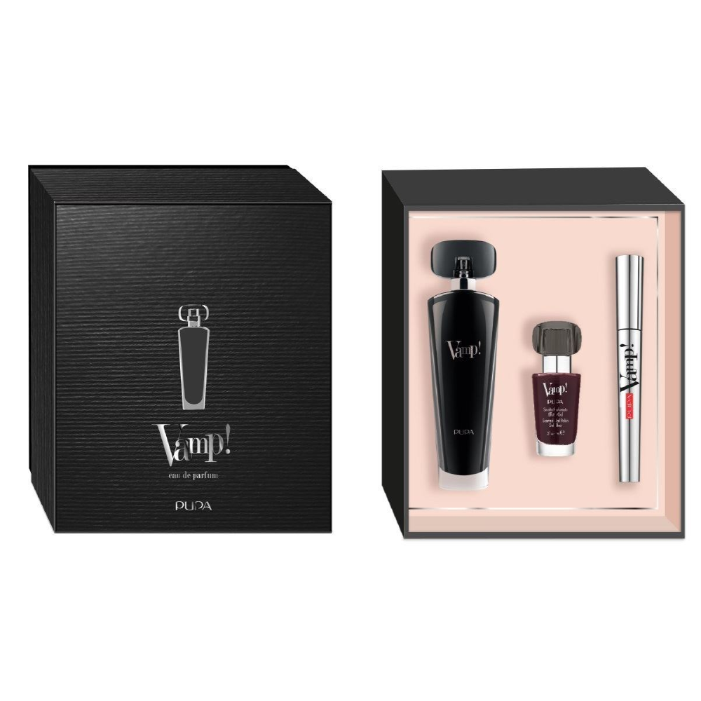-PUPA VAMP BLACK CONF. EDP 50ML + SMALTO + MASCARA