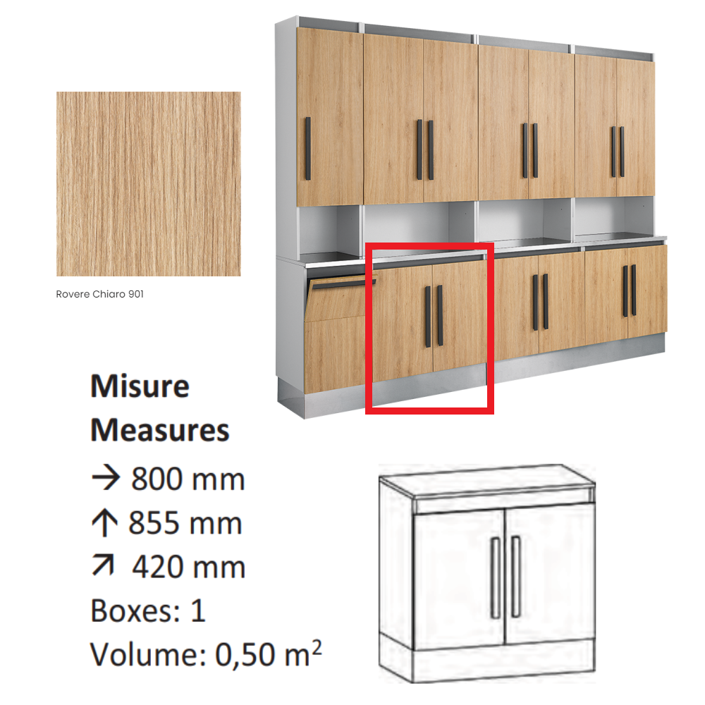 AGV GV DESIGN 425148 SERVIMOB DISPLAY B MOBILE DI SERVIZIO