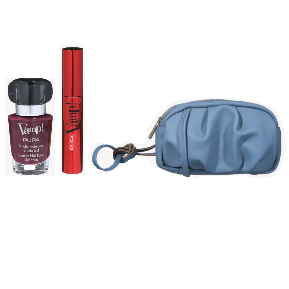 -PUPA CONF. MINI BAG+MASCARA VAMP+SMALTO VAMP