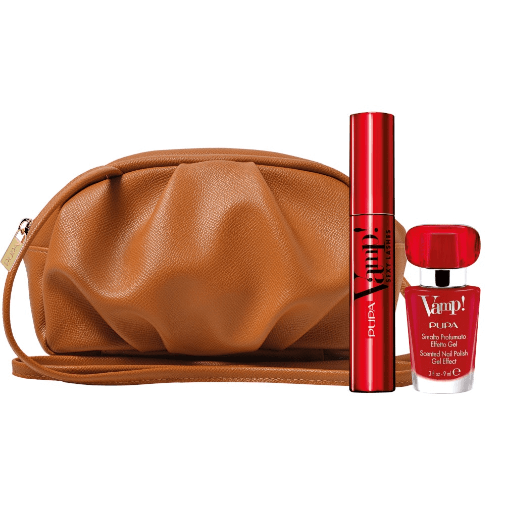 -PUPA CONF. MINI BAG+MASCARA VAMP+SMALTO VAMP