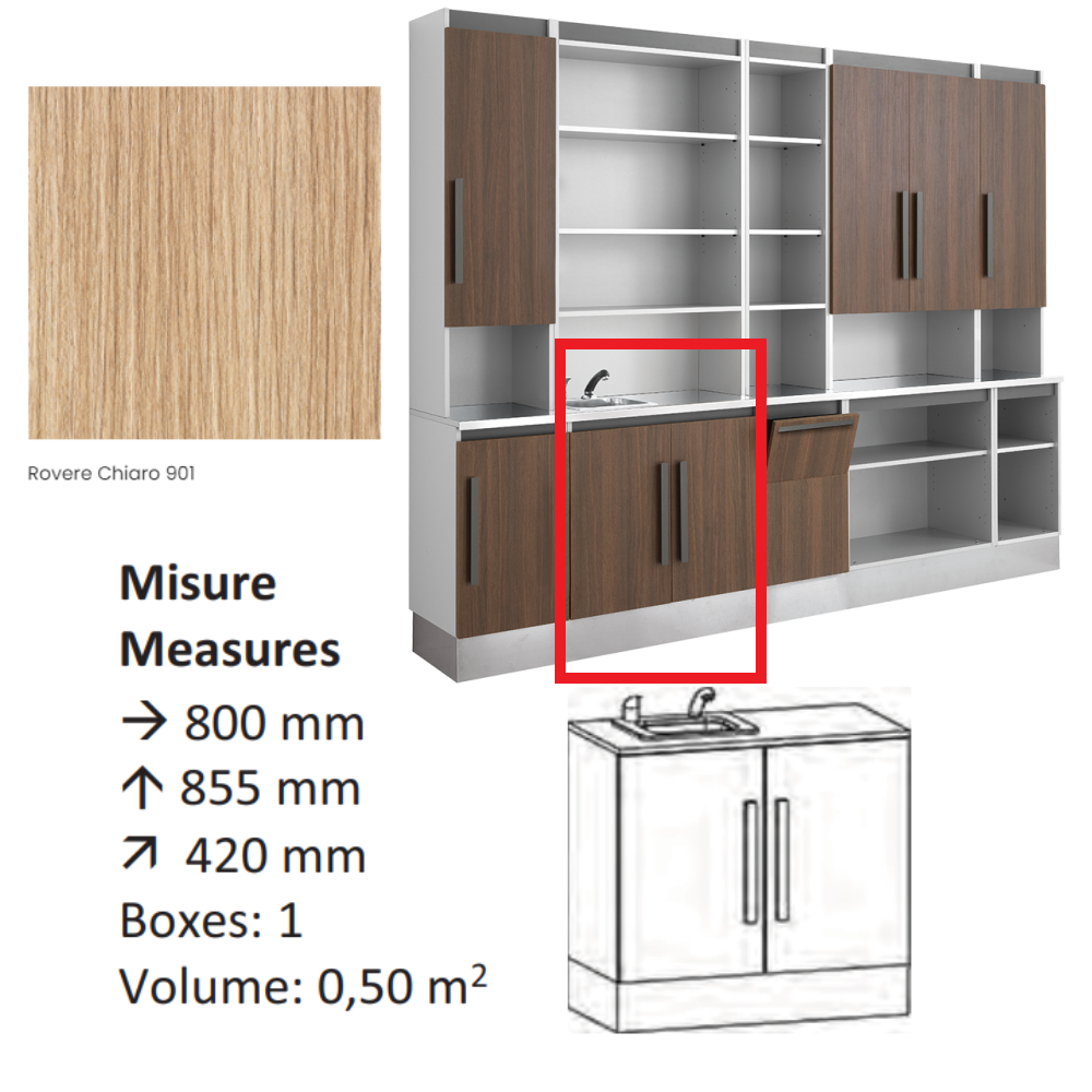 AGV GV DESIGN 425248 SERVIMOB DISPLAY C MOBILE DI SERVIZIO