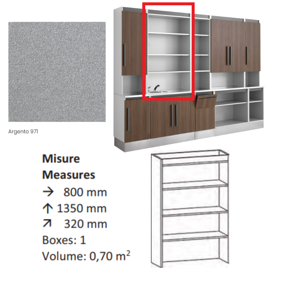 AGV GV DESIGN 425319 SERVIMOB DISPLAY D MOBILE DI SERVIZIO