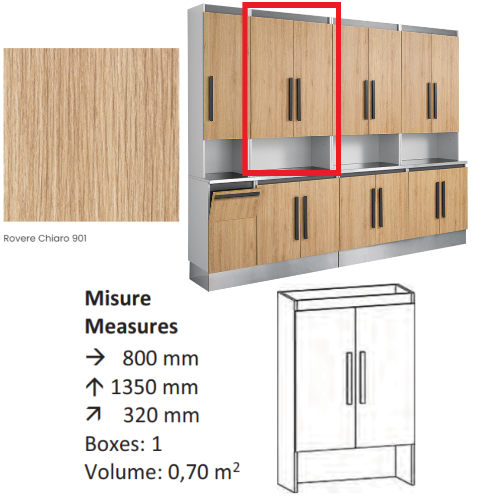 AGV GV DESIGN 425448 SERVIMOB DISPLAY E MOBILE DI SERVIZIO
