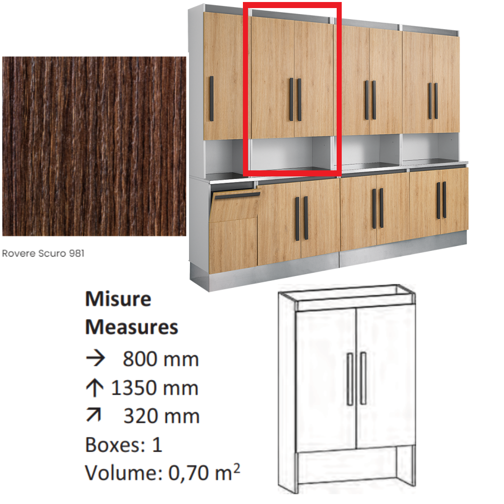 AGV GV DESIGN 425449 SERVIMOB DISPLAY E MOBILE DI SERVIZIO