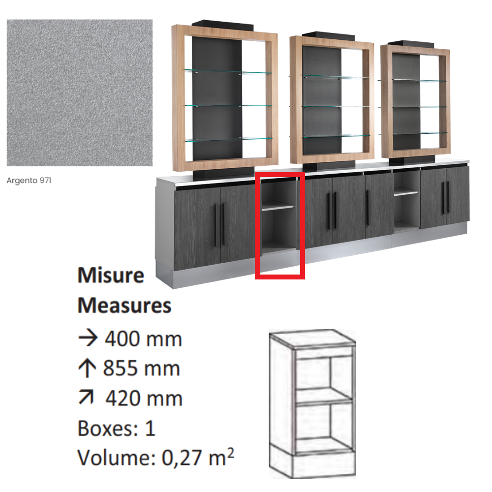 AGV GV DESIGN 425519 SERVIMOB DISPLAY F MOBILE DI SERVIZIO