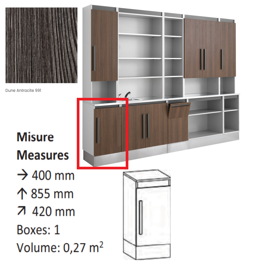 AGV GV DESIGN 425646 SERVIMOB DISPLAY G MOBILE DI SERVIZIO