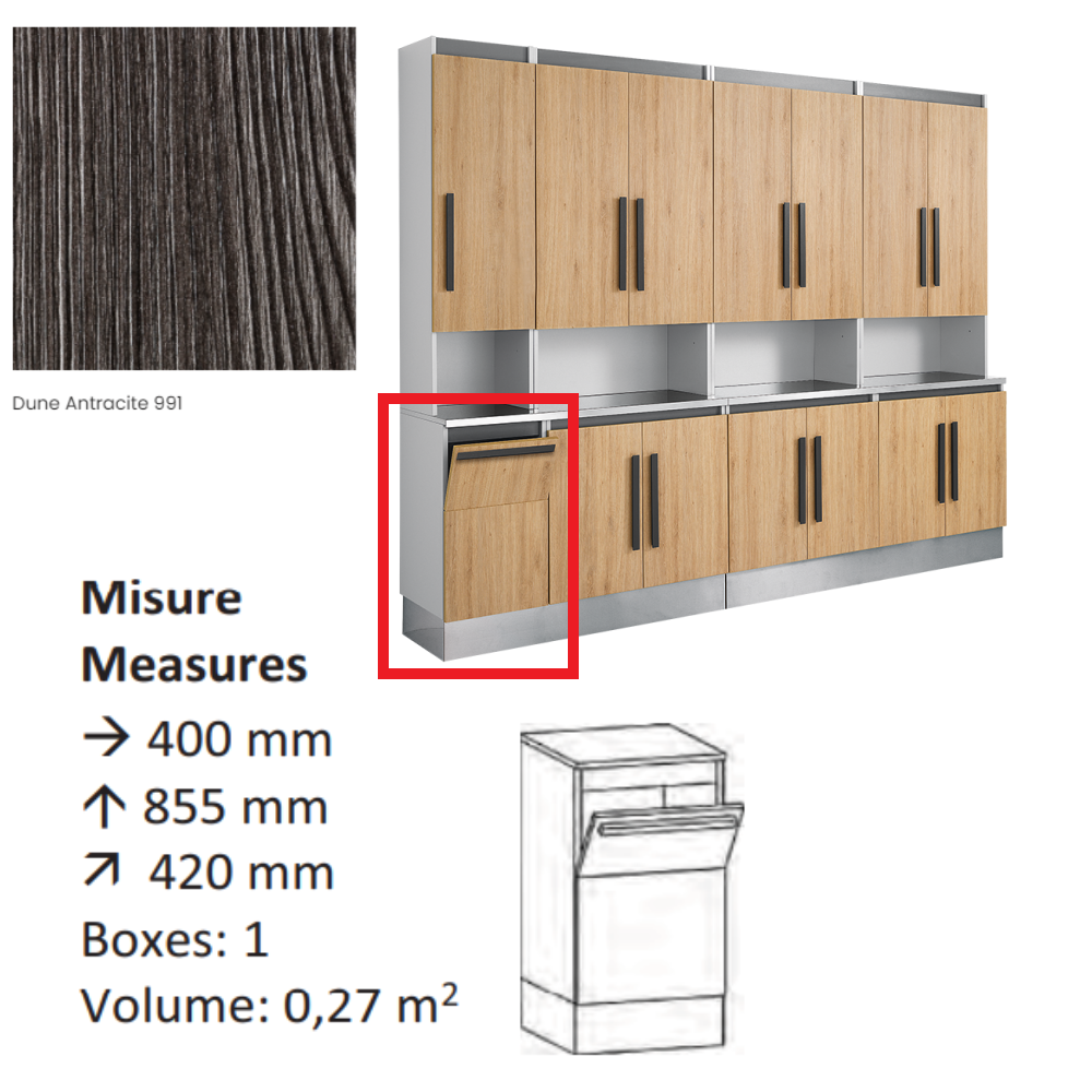 AGV GV DESIGN 425746 SERVIMOB DISPLAY H MOBILE DI SERVIZIO