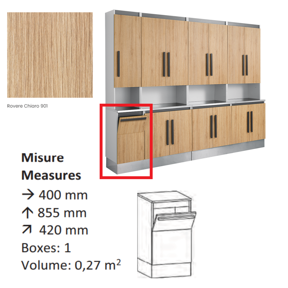 AGV GV DESIGN 425748 SERVIMOB DISPLAY H MOBILE DI SERVIZIO
