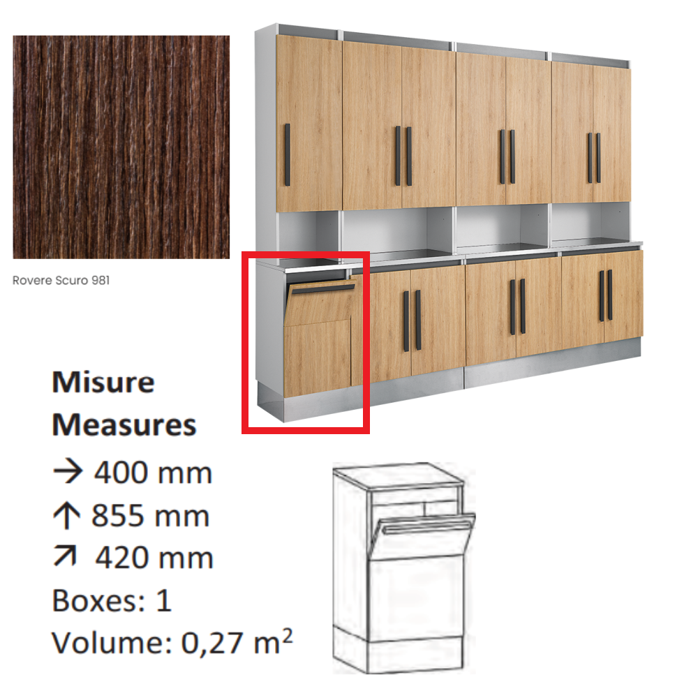 AGV GV DESIGN 425749 SERVIMOB DISPLAY H MOBILE DI SERVIZIO