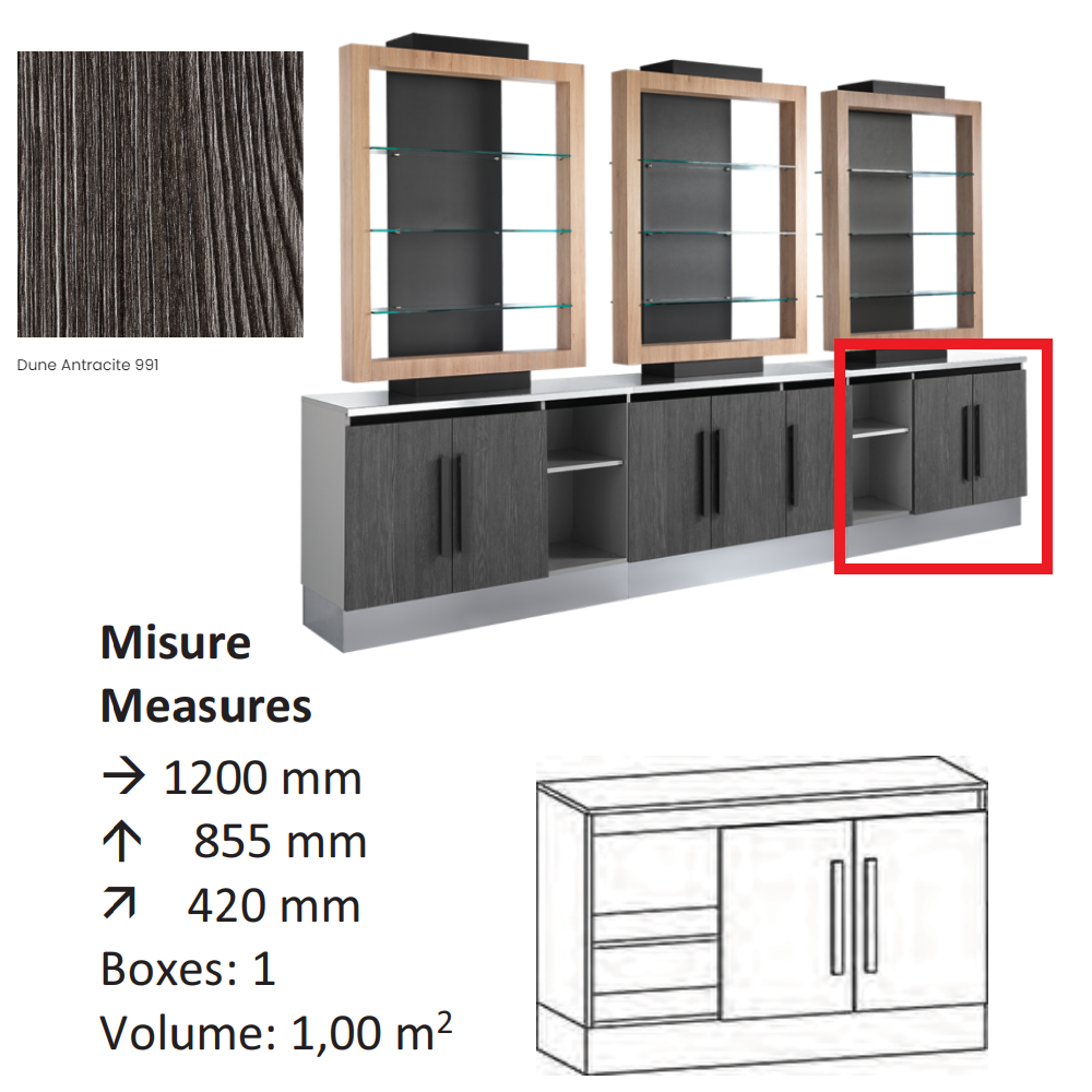 AGV GV DESIGN 427846 SERVIMOB DISPLAY T MOBILE DI SERVIZIO
