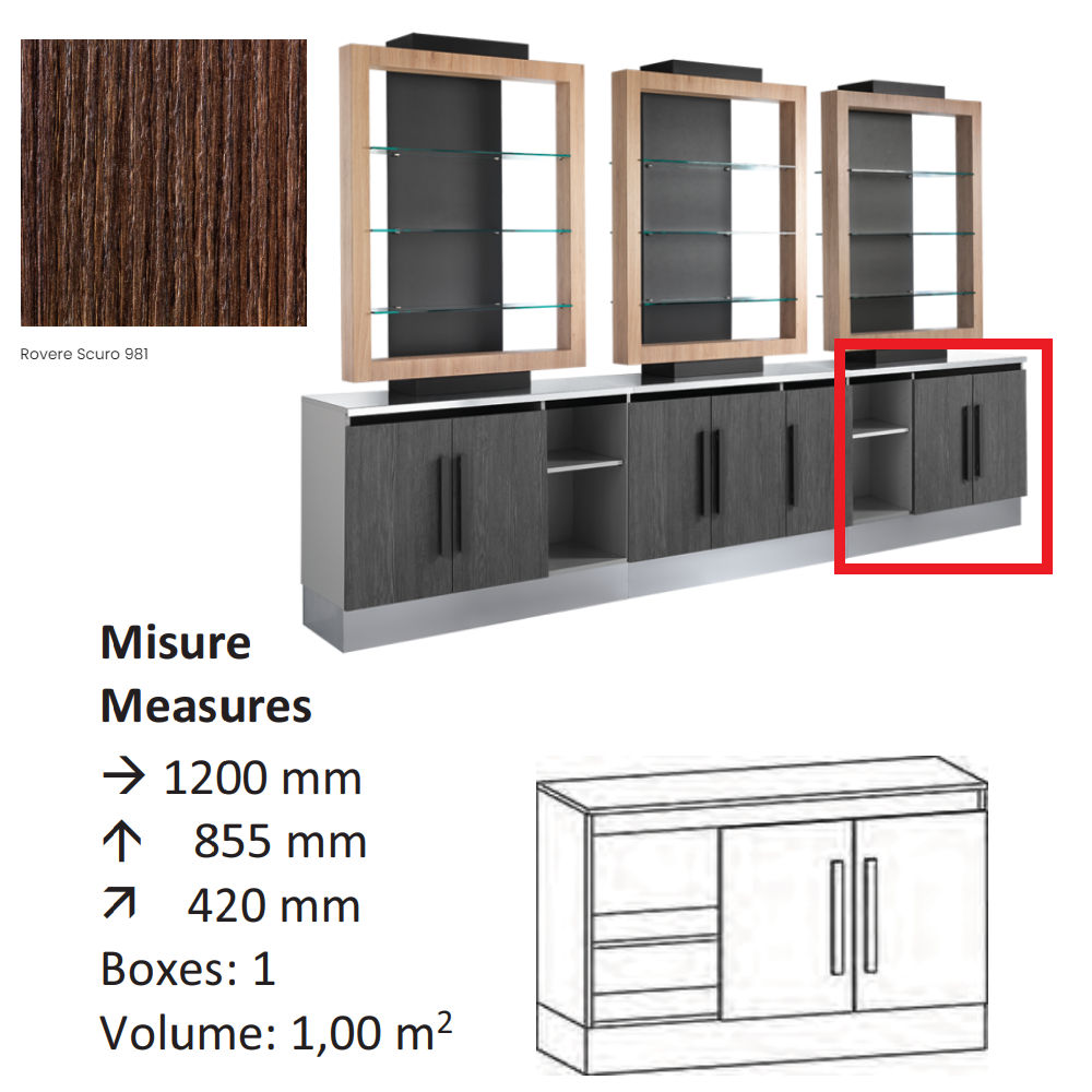 AGV GV DESIGN 427849 SERVIMOB DISPLAY T MOBILE DI SERVIZIO