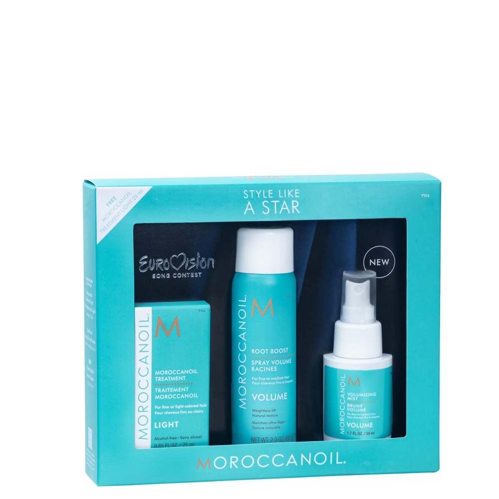 MOROCCANOIL STYLE LIKE A STAR CONF. TREATMENT+ROOT BOOST+VOLUMIZING MIST