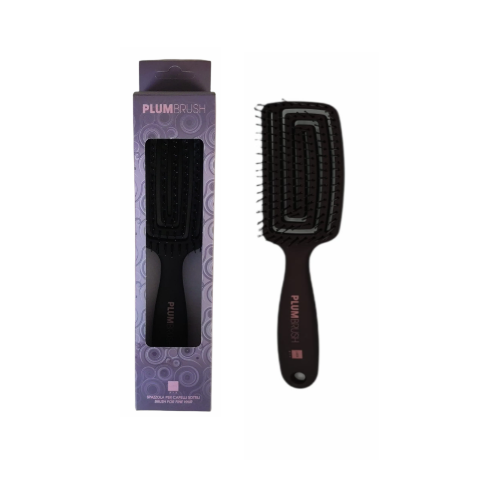 LABOR PLUM BRUSH SPAZZOLA RETTANGOLARE PICCOLA CAPELLI SOTTILI C642