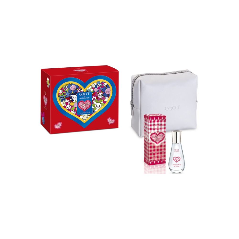 MORRIS GOCCE DI NAPOLEON AMOR DI VANIGLIA CONF. EDT 30ML + POCHETTE BIANCA