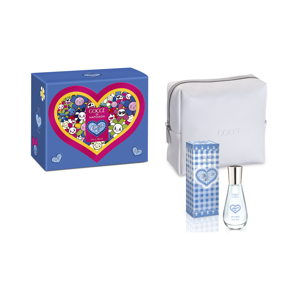 MORRIS GOCCE DI NAPOLEON AMOR DI IRIS CONF. EDT 30ML + POCHETTE BIANCA