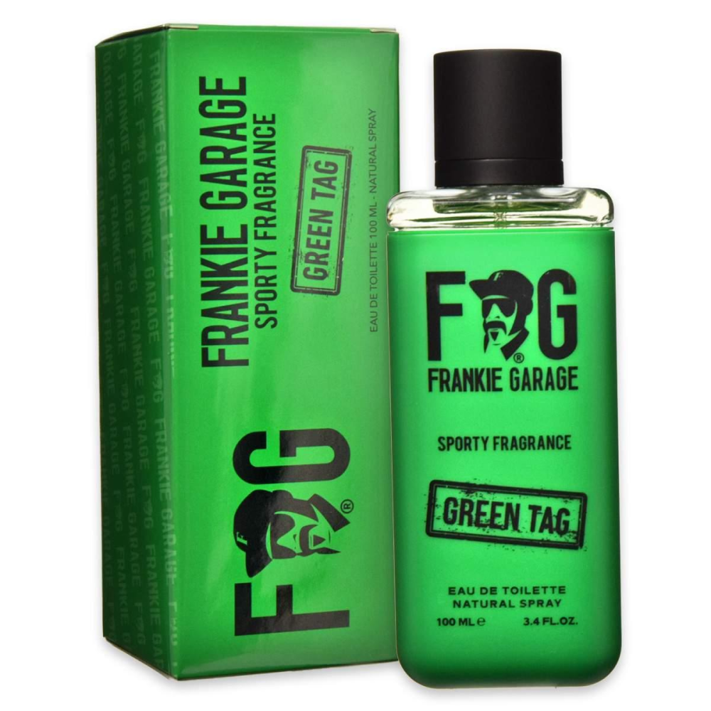 FRANKIE GARAGE SPORTY FRAGRANCE GREEN TAG EDT 100ML