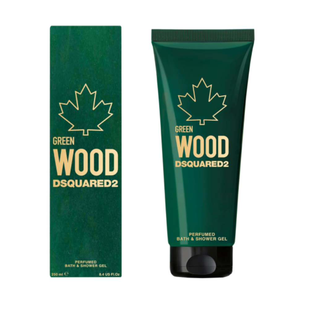 DSQUARED2 WOOD GREEN PERFUMED BATH & SHOWER GEL 250ML