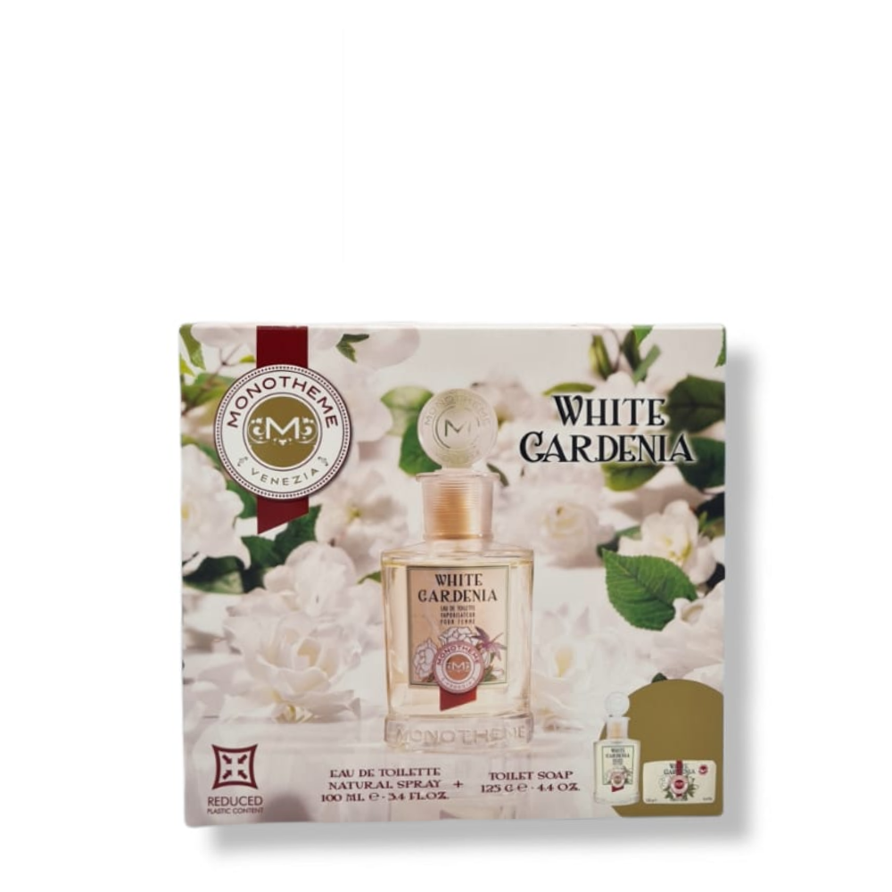 MONOTHEME WHITE GARDENIA CONF. EDT 100ML+SAPONE SOLIDO 125ML 409452