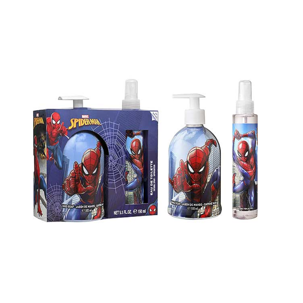 MARVEL SPIDERMAN CONF. EDT 150ML+SAPONE MANI 500ML 008958