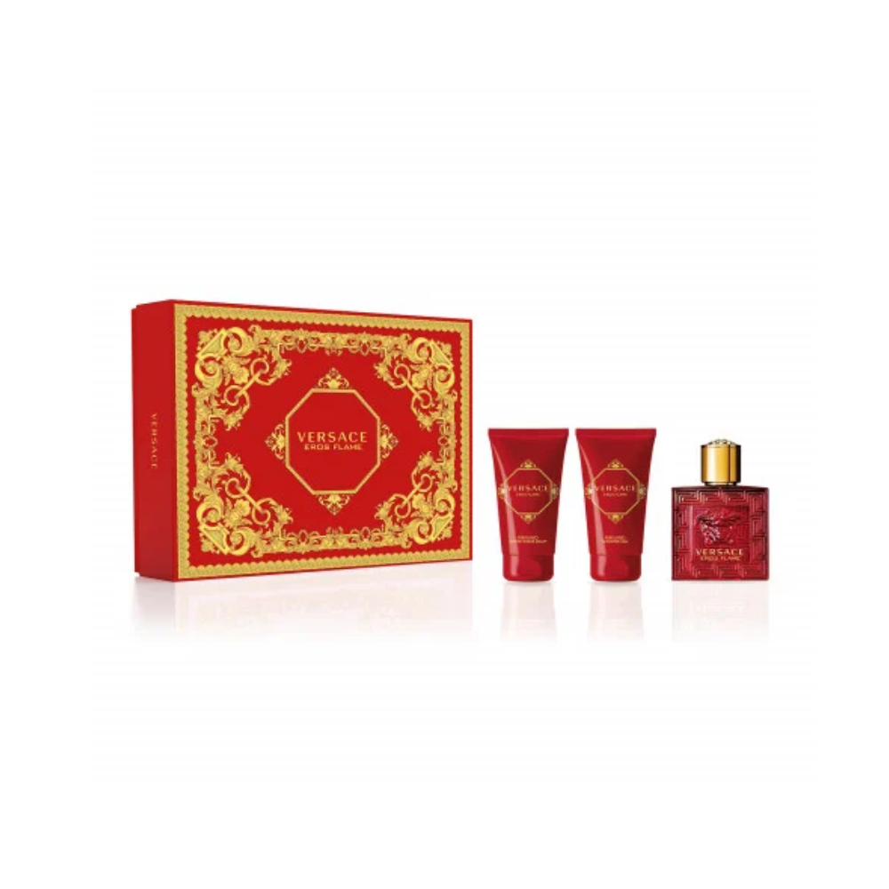 VERSACE EROS FLAME CONF.SHOWER GEL 50ML+AFTER SHAVE 50ML+EDP 50ML