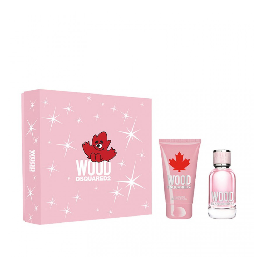 DSQUARED2 WOOD DONNA CONF. BODY LOTION 50ML + EDT 30ML