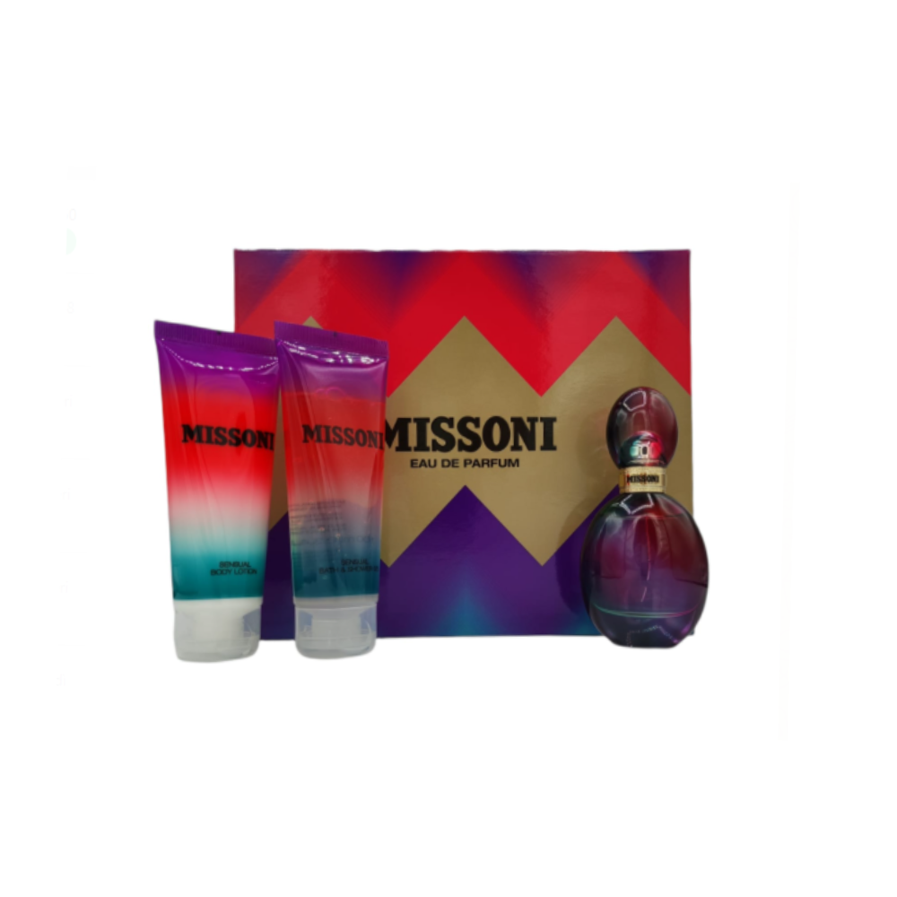 MISSONI EAU DE PARFUM CONF.SHOWER GEL 100ML+BODY LOTION 100ML+ EDP 50ML