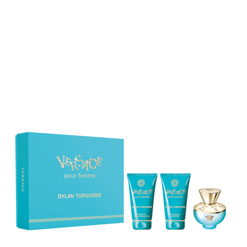 VERSACE DYLAN TURQUOISE POUR FEMME CONF.SHOWER GEL 50ML+BODY GEL 50ML+ EDT50ML 7021673