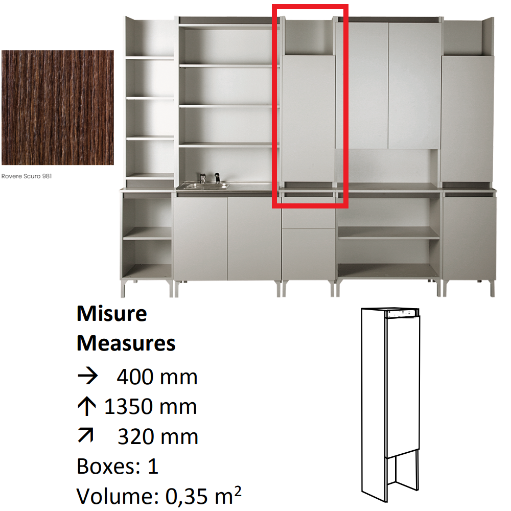 AGV DIFFUSION 424949 UTILE L ROVERE 981 MOBILE DI SERVIZIO