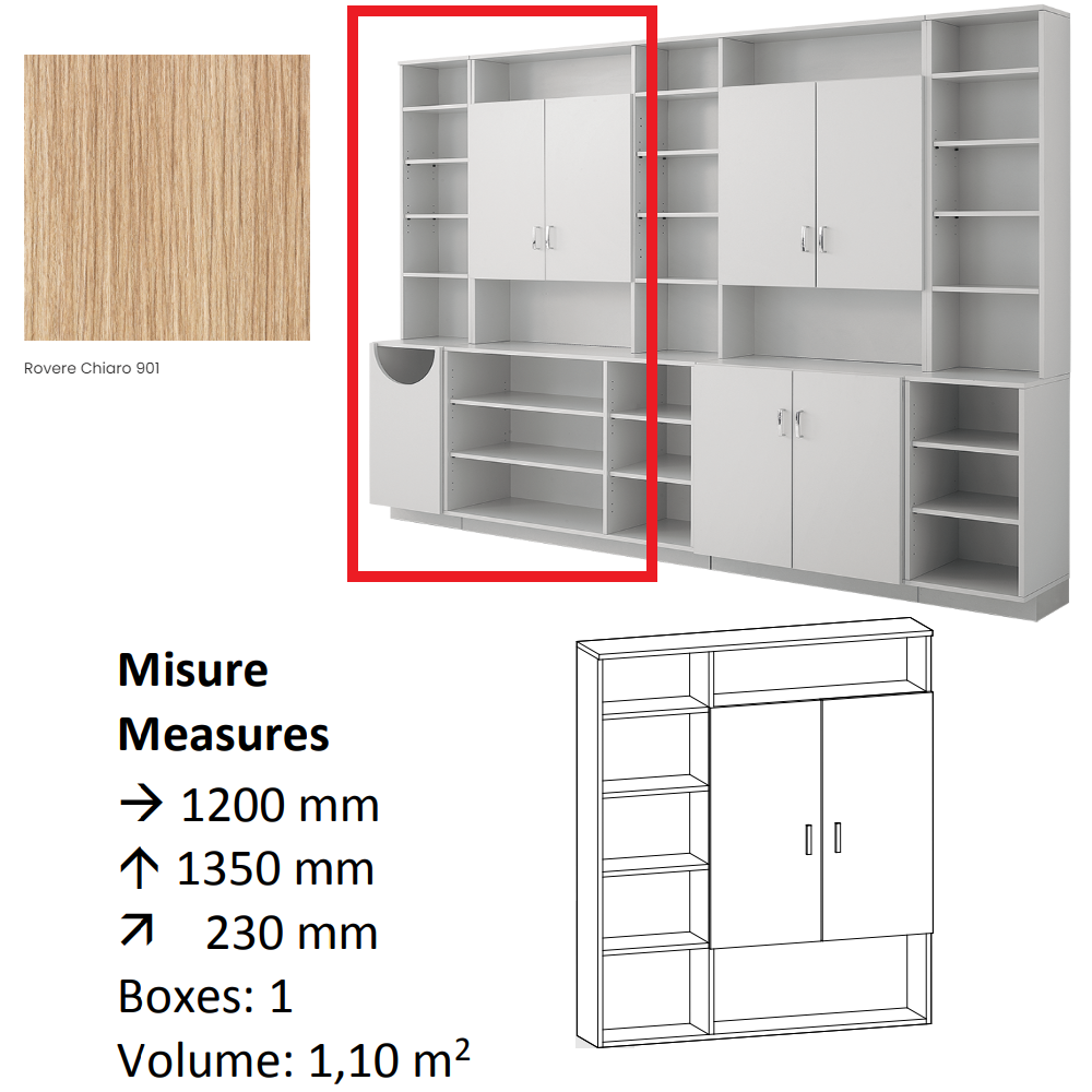 AGV DIFFUSION 434348 PAK ALTO 4 ROVERE 901