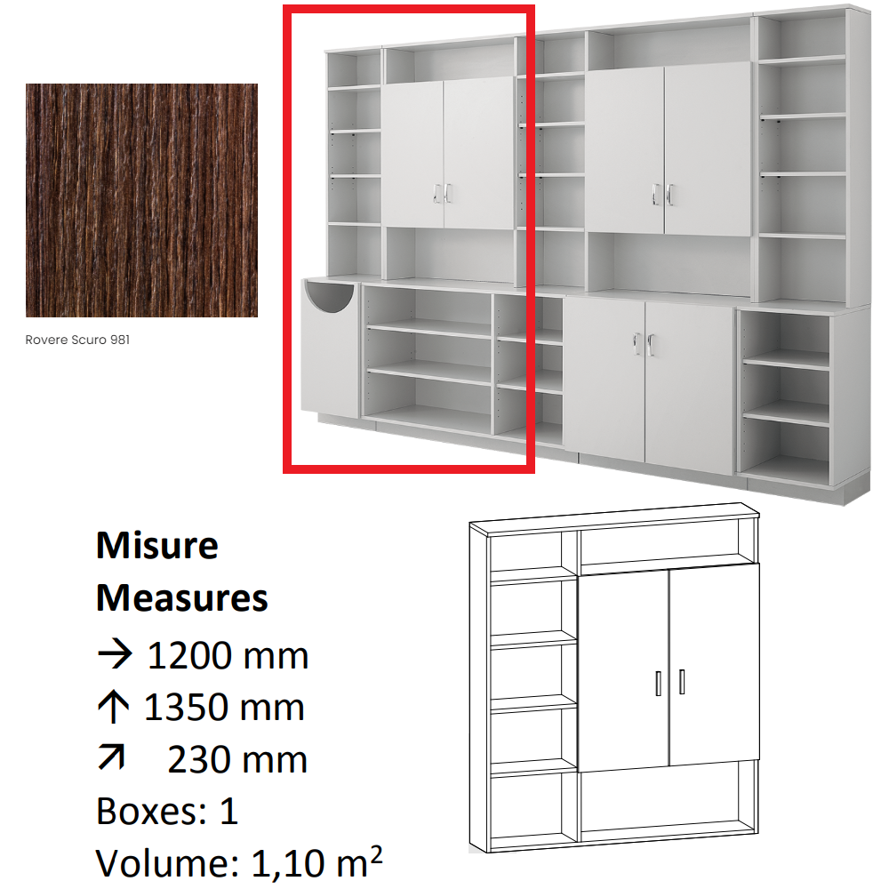 AGV DIFFUSION 434349 PAK ALTO 4 ROVERE 981