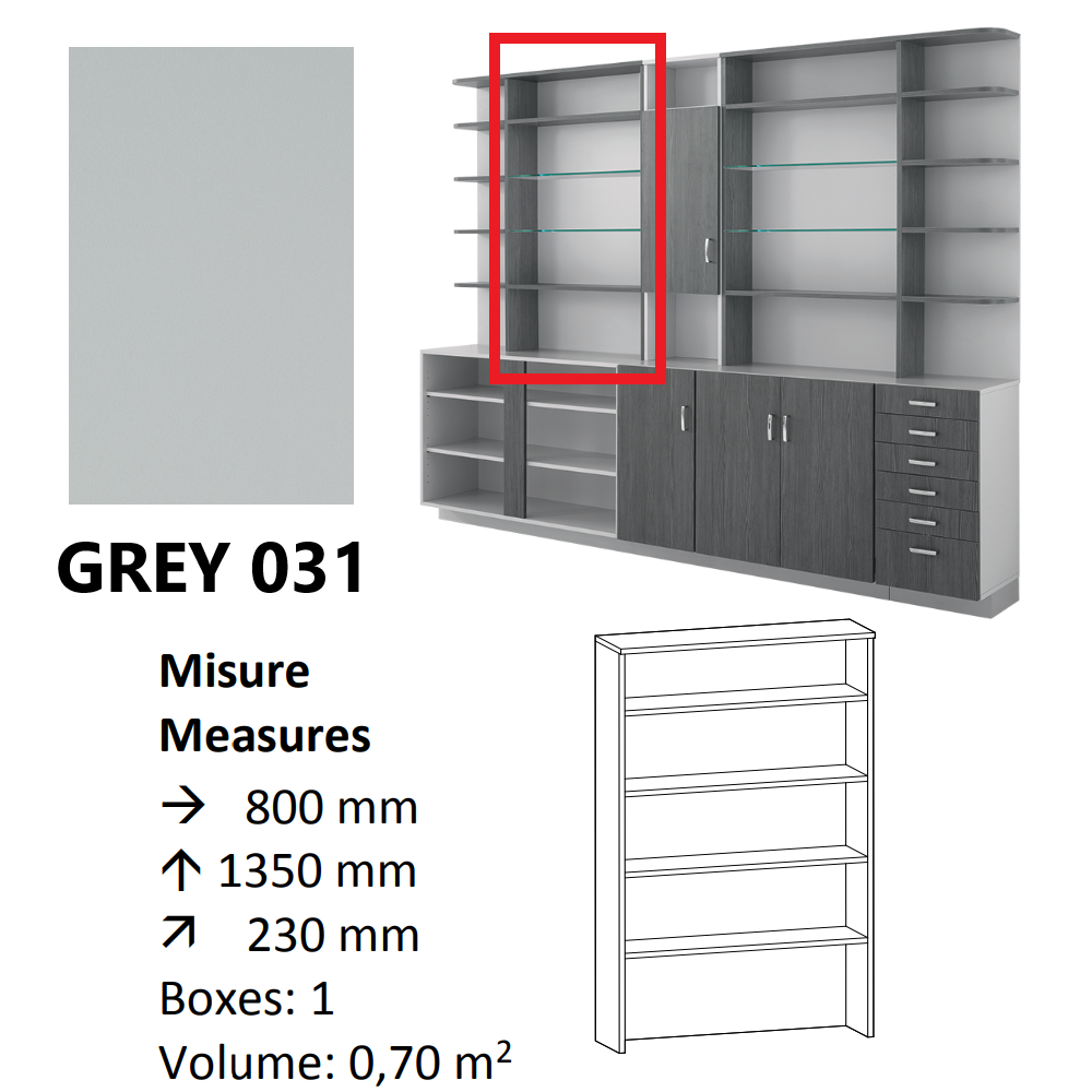 AGV DIFFUSION 434900 PAK ALTO 10 GREY 031