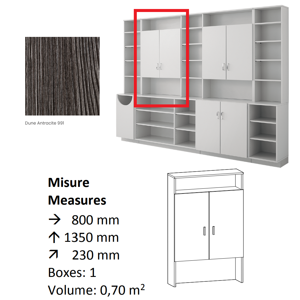 AGV DIFFUSION 435046 PAK ALTO 11 ANTRACITE 991